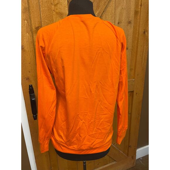 NWOT "Fall for Jesus" Shirt Women's Medium Orange Autumn Thanksgiving - Picture 3 of 3